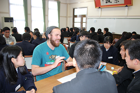 交流会の模様